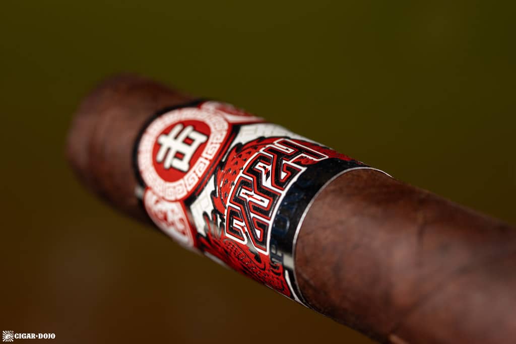 Punch Dragon Fire cigar band