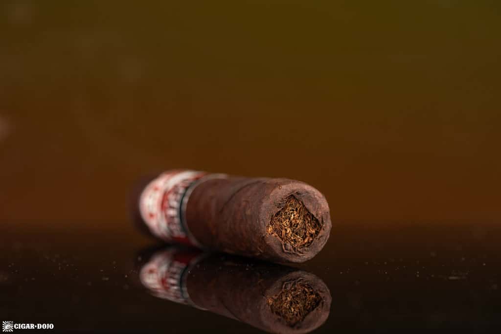 Punch Dragon Fire cigar foot