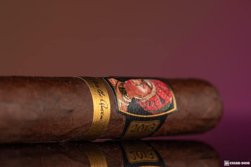 Caldwell Long Live the Queen Maduro Queen's Chalice cigar band
