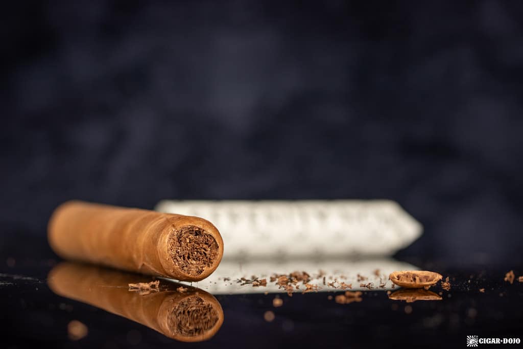 Asylum Serenity Now 54x6 cigar head cut cap