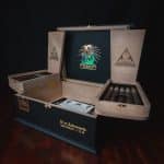 Foundation 10-Year Aniversario cigar humidor open