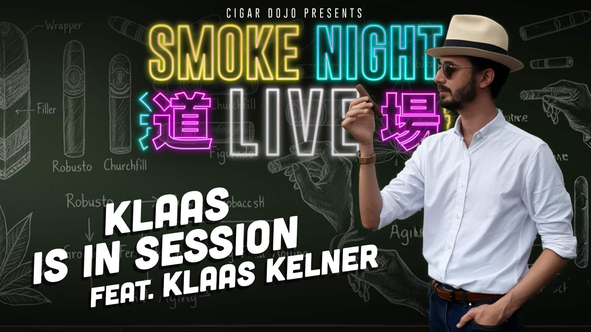 Klaas is in Session Smoke Night LIVE 488 featured graphic