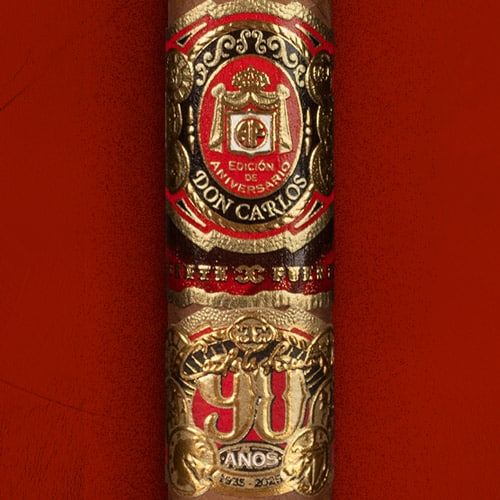 Arturo Fuente Don Carlos 90 Años Unorthodox Cigar of the Year 2025 circle