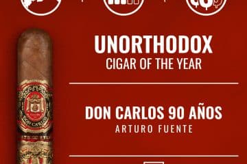 Arturo Fuente Don Carlos 90 Años Unorthodox Cigar of the Year 2025