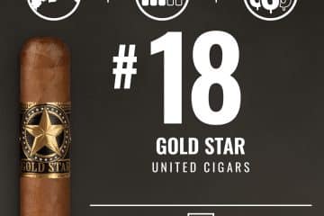 United Gold Star No. 18 Cigar of the Year 2025