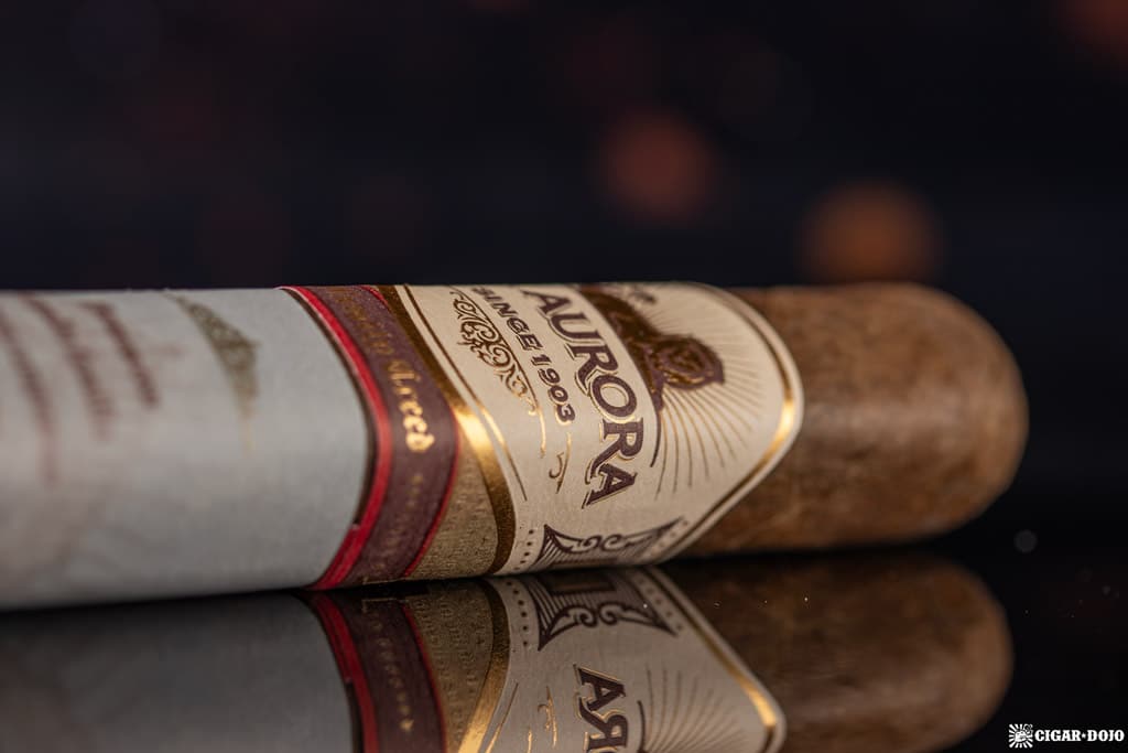 La Aurora Family Creed Fuerte Sol Toro cigar band