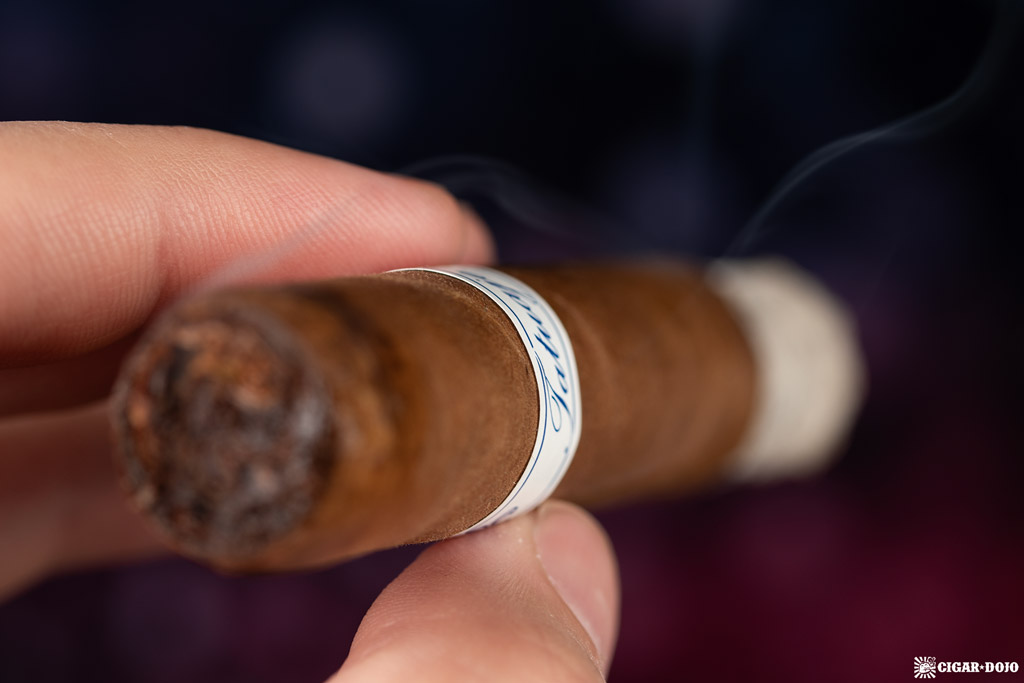 Tatuaje Series P Honduras Robusto cigar smoking