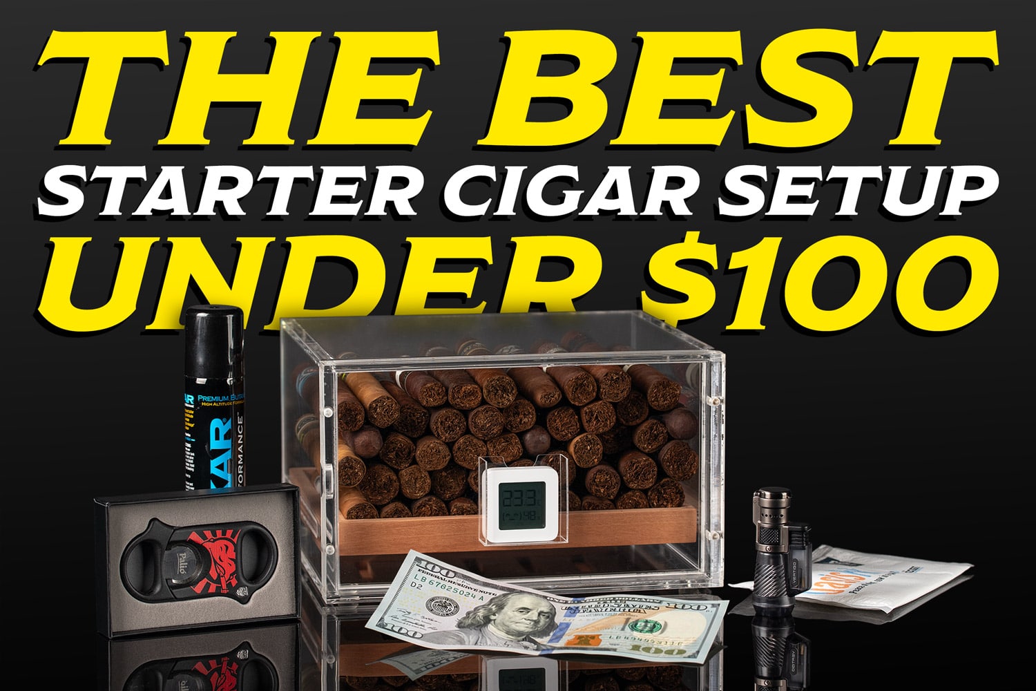The Best Starter Cigar Setup Under $100 featured