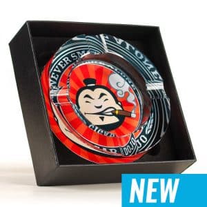 Cigar Dojo Round Crystal Ashtray 2026 NEW