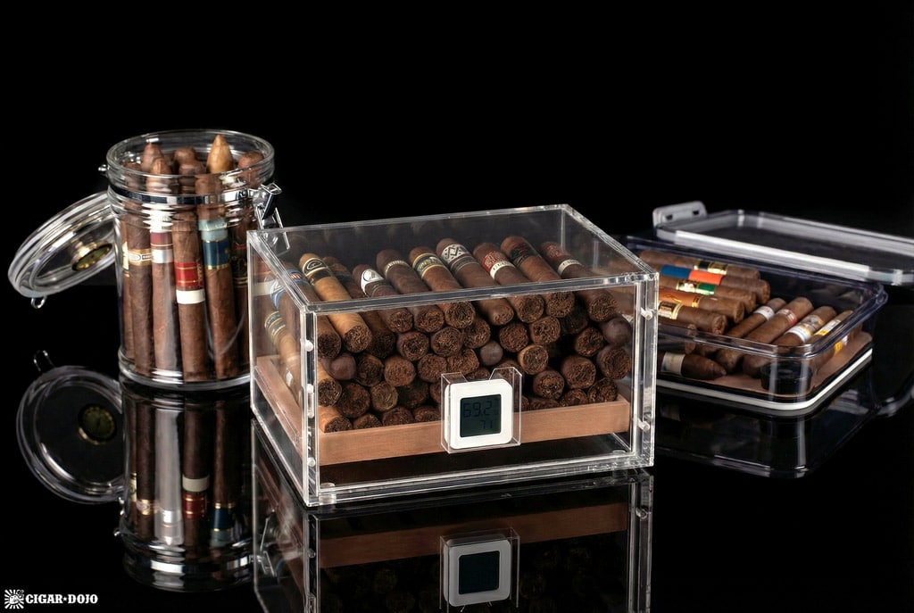Starter Cigar Setup full desktop humidors
