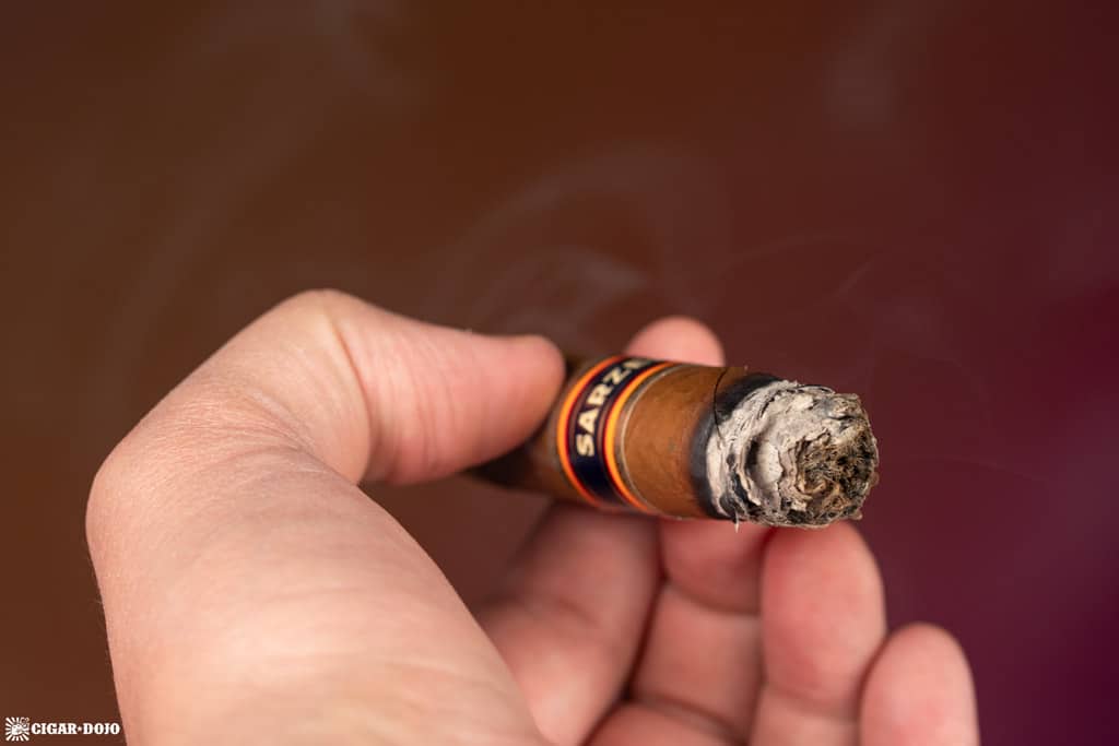 J.C. Newman Sarzedas toro cigar smoking