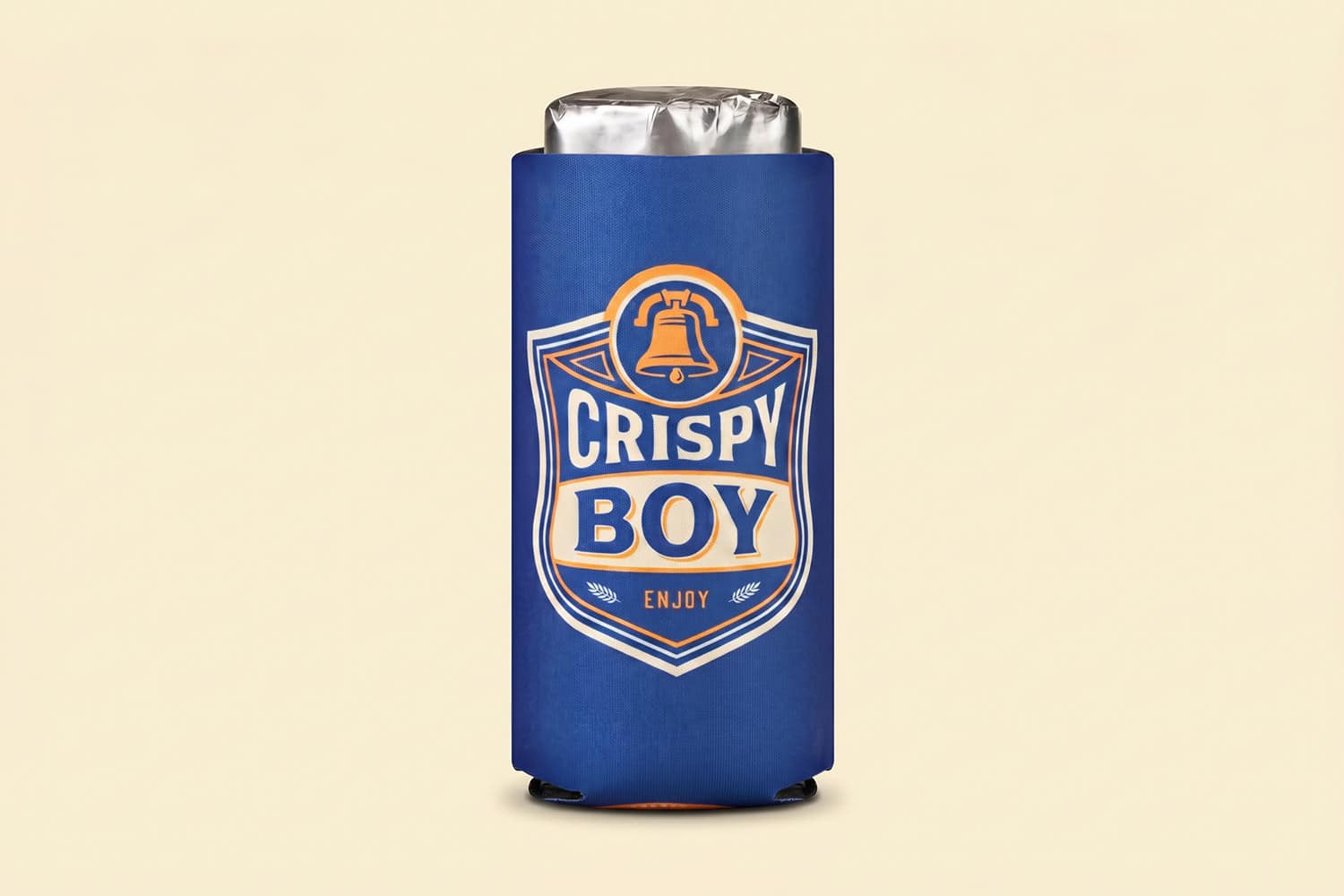 Cigar Dojo Crispy Boy blue coozie packaging