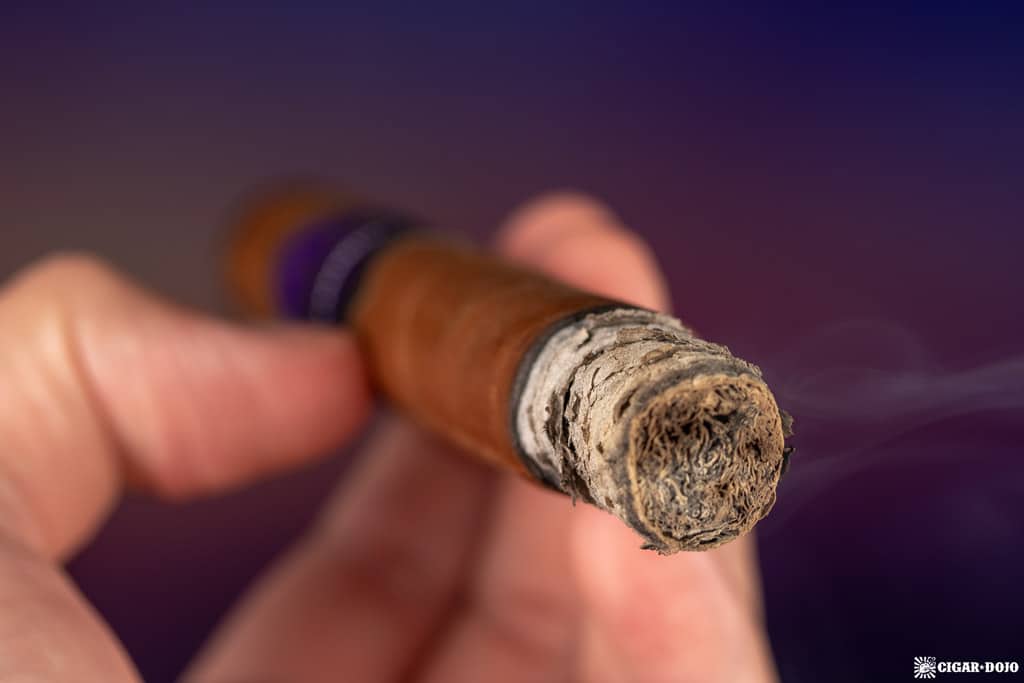 Amar by AJ Fernandez Torito cigar smoking