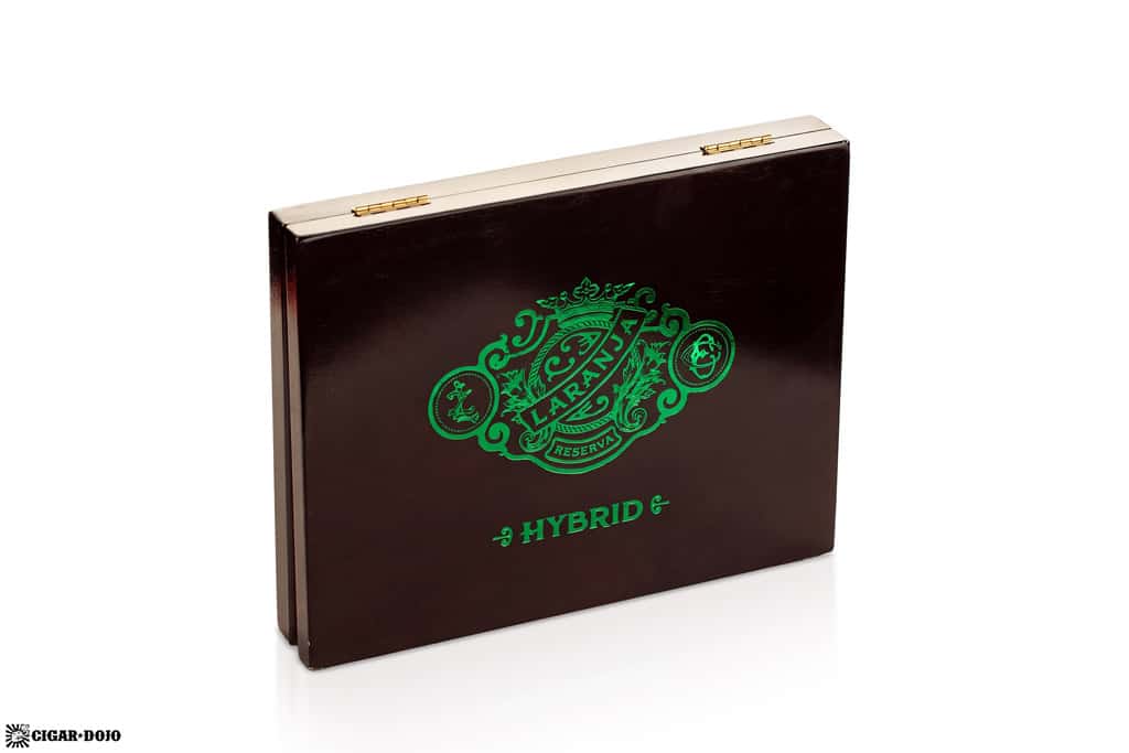 Espinosa Laranja Reserva Hybrid Toro cigar box closed