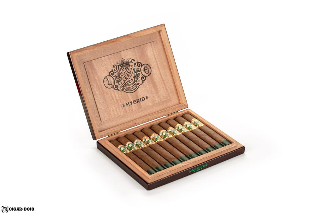 Espinosa Laranja Reserva Hybrid Toro cigar box open