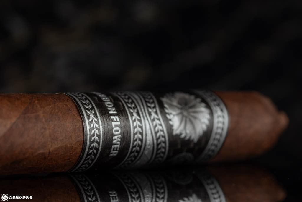 LFD Carbon Flower cigar band