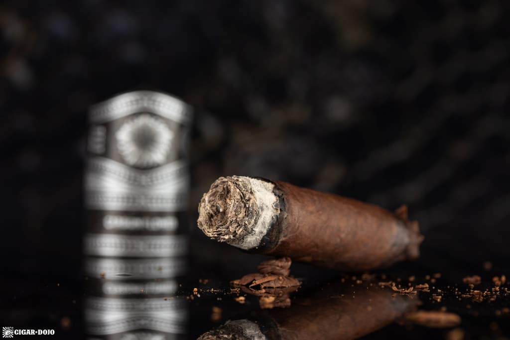 LFD Carbon Flower cigar nub finished