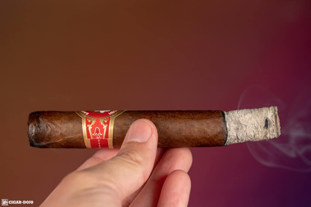 Saint Luis Rey Eiroa 30th Anniversary Toro cigar smoking