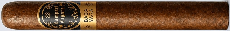 Lampert Cigars Baba Yaga Toro 6 x 52 cigar lying on its side