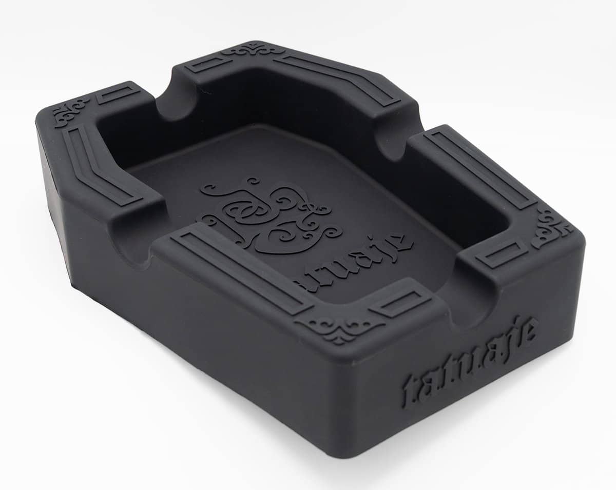 Tatuaje Limited Edition Coffin Ashtray in black silicone